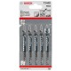 Bosch #2608630058 T244D Jigsaw Blade For Wood 100MM (L) x 5PCS