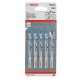 Bosch #2608631013 T118A Jigsaw Blade For Metal 92MM (L) x 5 (PCS)