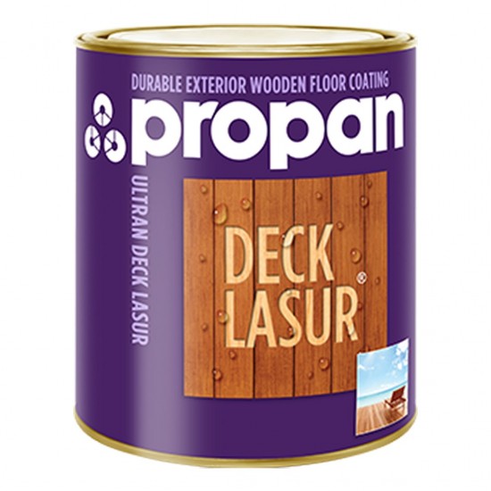 Propan Paint Ultran Deck Lasur EDL-601 Durable Exterior Wooden Floor Coating Wood Care 5L (Solvent-Based)