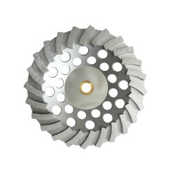 Bosun Thick Segmented Cup Wheel 7" 180MM (D) 24 (S) x 5MM (T) x 16MM (AS)