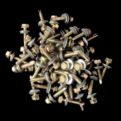Self Drilling Screw DS640HW(ZY) #12 x 40.0mm Zinc Yellow (50PCS/PKT)