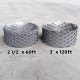 Galvanized G.I Expanded Metal Mesh 3" 75MM x 0.35MM (T) x 120' (L) - COIL Galvanized G.I Expanded Metal Mesh 3" 75MM x 0.35MM (T) x 120' (L) - COIL