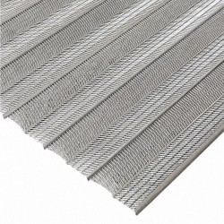 Expanded Metal Rib Lath 'Hi-Rib' #25 0.30MM 2' (W) x 7' (H) - Mild Steel