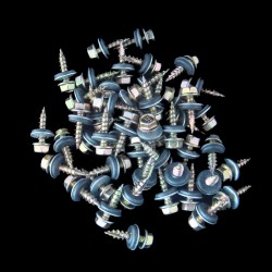 Self Tapping Screw TD525HW(ZY) #10 x 25.0mm Zinc Yellow (50PCS/PKT) 	