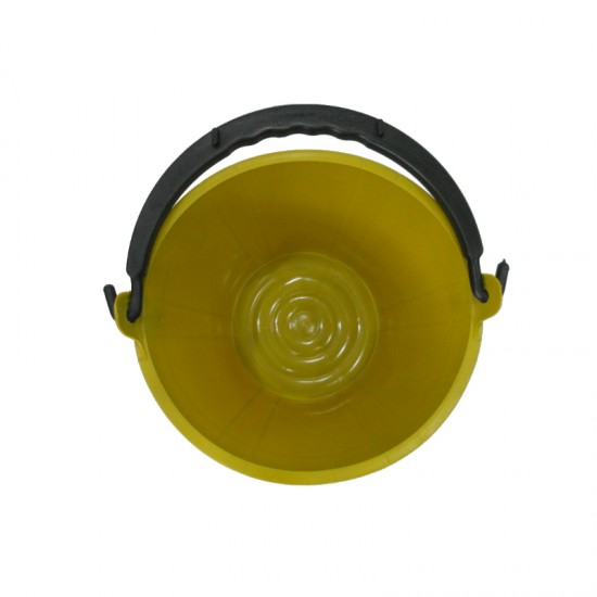 Koyomat PVC Cement Bucket (Yellow) with Steel Handle Koyomat PVC Cement Bucket (Yellow) with Steel Handle