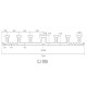 Corkjoint® Style CJ 926 Sure-Stop® PVC Waterstop (International Profiles) External Expansion 320MM (W) x 12M (L) (ORANGE) Corkjoint® Style CJ 926 Sure-Stop® PVC Waterstop (International Profiles) External Expansion 320MM (W) x 12M (L) (ORANGE)