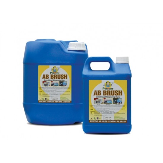Pentens AB-Brush Cementitious Waterproofing Slurry (5.5KG + 17.0KG) 22.5KG