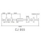 Corkjoint® Style CJ 955 Sure-Stop® PVC Waterstop (International Profiles) Internal Construction 150MM (W) x 20M (L) (ORANGE)