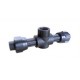 Hansen Fittings HTFTB 25.25.1/2 Tee With Female Thread Branch (HTFTB) 25MM x 25MM x 1/2'' - Black Hansen Fittings HTFTB 25.25.1/2 Tee With Female Thread Branch (HTFTB) 25MM x 25MM x 1/2'' - Black
