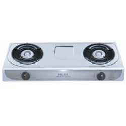 Milux YS-2020B Double Burner Gas Stove