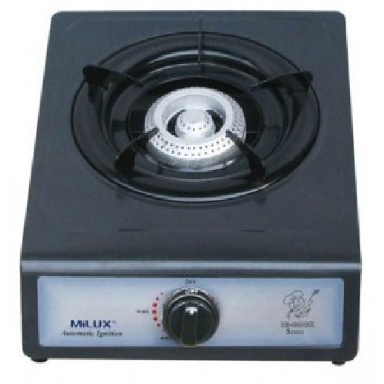 Milux ME-100 Epoxy Single Burner Gas Stove Milux ME-100 Epoxy Single Burner Gas Stove