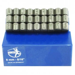 Hunter Letter Punches (A-Z) 8MM (H)