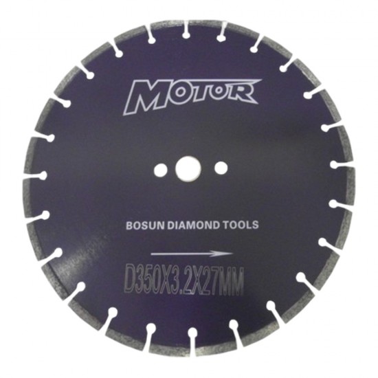 Bosun MTP350E Asphalt Cutting Wheel 14" 350MM (D) x 3.2MM (T) x 27MM (BD)
