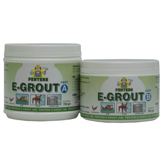 Pentens E-Grout Epoxy Putty Adhesive (0.7KG + 0.3KG) 1KG Pentens E-Grout Epoxy Putty Adhesive (0.7KG + 0.3KG) 1KG