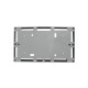 PVC Electrical Nut Box 3"x6" One Partition (WHITE) PVC Electrical Nut Box 3"x6" One Partition (WHITE)