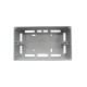 PVC Electrical Nut Box 3"x6" One Partition (WHITE) PVC Electrical Nut Box 3"x6" One Partition (WHITE)