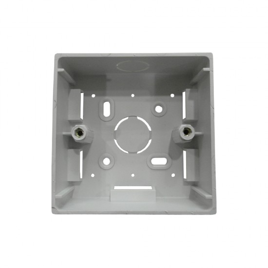 PVC Electrical Nut Box 3"x3" One Partition (WHITE) PVC Electrical Nut Box 3"x3" One Partition (WHITE)