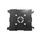 PVC Electrical Conceal Box 3"x3" One Partition (BLACK) PVC Electrical Conceal Box 3"x3" One Partition (BLACK)