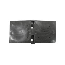 PVC Electrical Conceal Box 3"x7" Two Partition (BLACK)