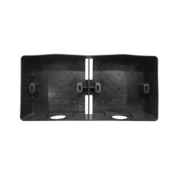 PVC Electrical Conceal Box 3"x7" Two Partition (BLACK)
