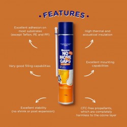 Selleys No More Big Gaps (PU Foam) 750ml
