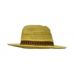 Cowboy Type Straw Hat 