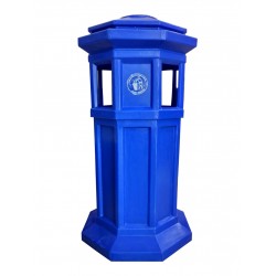 Heavy Duty Polyethylene Rubbish Bin Clasiccal 85 c/w Inner Bin 560MM (TD) x 600MM (BD) x 1100MM (H)