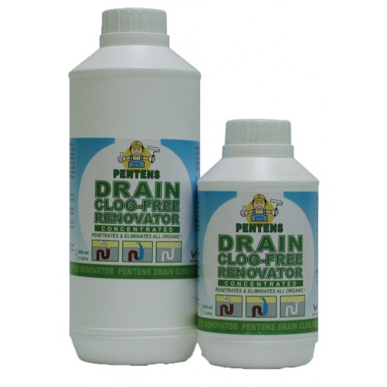 Pentens Drain Clog-Free Renovator Concentrate 1L Pentens Drain Clog-Free Renovator Concentrate 1L