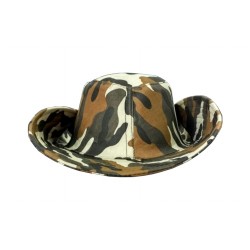 Cowboy Canvas Hat 15" 