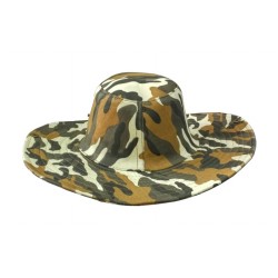 Cowboy Canvas Hat 15" 
