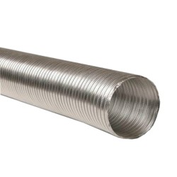 Aluminium Semiduct Hose 6" (D) x 6M (L)
