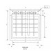 Spirolite HDPE Wall Mounted Flap Gate (Square) 900MM (L) x 900MM (H) Spirolite HDPE Wall Mounted Flap Gate (Square) 900MM (L) x 900MM (H)