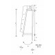 Spirolite HDPE Wall Mounted Flap Gate (Square) 1800MM (L) x 1800MM (H) Spirolite HDPE Wall Mounted Flap Gate (Square) 1800MM (L) x 1800MM (H)