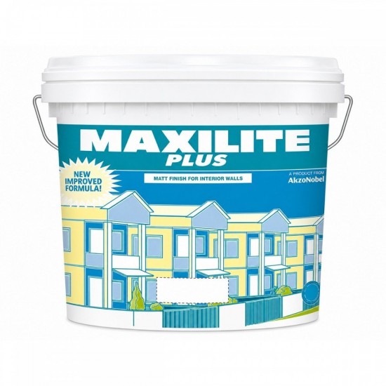 AkzoNobel Maxilite Plus Emulsion Paint 15245 White 7L