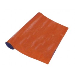 Tarpaulin Canvas Roll (Blue/Orange)  6' (L) x 114' (W)