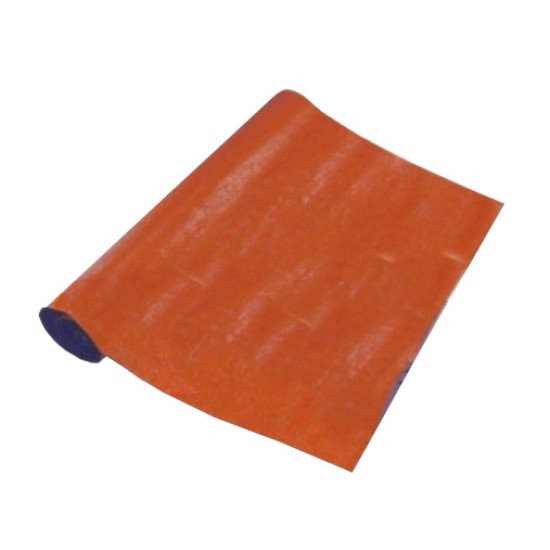 Tarpaulin Canvas Roll (Blue/Orange)  6' (L) x 114' (W)
