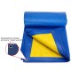 Tarpaulin YBK-2030 Canvas Sheet (Blue/Yellow) C/W Reinforcement Rings 20' (W) x 30' (L) Tarpaulin YBK-2030 Canvas Sheet (Blue/Yellow) C/W Reinforcement Rings 20' (W) x 30' (L)
