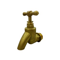 CITY Brass Bib Tap (Heavy Duty) 3/4" 
