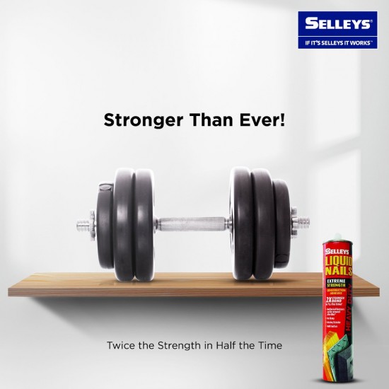 Selleys Liquid Nails Heavy Duty Extreme Strength Construction Adhesive Interior/Exterior 350g Selleys Liquid Nails Heavy Duty Extreme Strength Construction Adhesive Interior/Exterior 350g