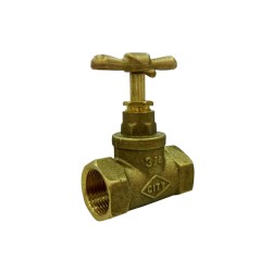 CITY Brass Stop Cock (Light Duty) 3/4" 