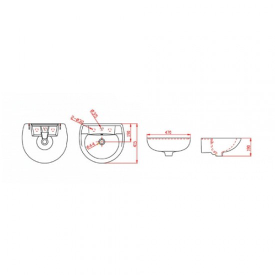 Inno WB2009 Quartz Basin (WHITE)