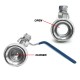 GKENT Brass Ball Valve with SS304 Handle 2" (50MM) GKENT Brass Ball Valve with SS304 Handle 2" (50MM)