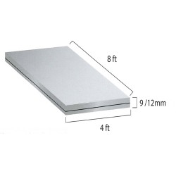 Gypsum Board 4' x 8' x 9MM (T)