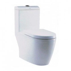 Inno Sericite WC1030 Phonolite Washdown One Piece Water Closet S-Trap (WHITE)