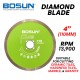 Bosun F1CE Diamond Blade for Ceramic 4" 110MM (D) x 1.4MM (T) x 20MM (AS)