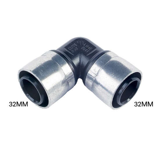 Buteline Fittings Equal Elbow 32MM x 32MM (PE) EE-99 Buteline Fittings Equal Elbow 32MM x 32MM (PE) EE-99