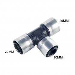Buteline Fittings Equal Tee 20MM x 20MM x 20MM (PE) TE-666