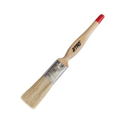 Besi & Logam #SB76010 1" (25MM) Paint Brush Set (50% Synthetic Filament) Hardwood Handle 