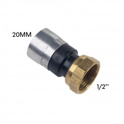 Buteline Fittings Straight Female Swivel 20MM x 1/2" (PE) SF-6B