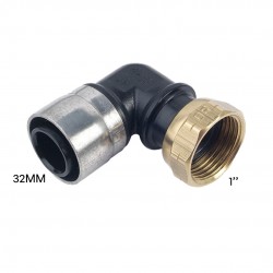 Buteline Fittings Female Swivel Elbow 32MM x 1" (PE) EF-9D